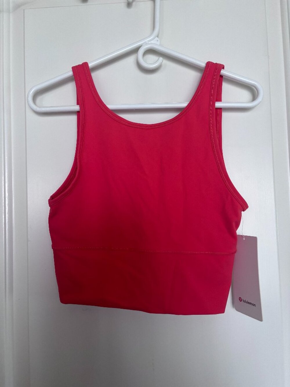 NWT Lululemon Women's Size 8 Red (PPNC) Power Pivot Tank Everlux